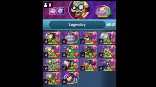 All Legendaries Of Professor Brainstorm - PVZ Heroes Gameplay