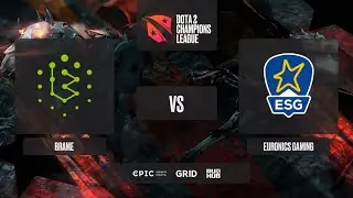 Brame vs EURONICS Gaming, Dota 2 Champions League 2021 S1, bo3, game 1 [Mortalles & Lazar']