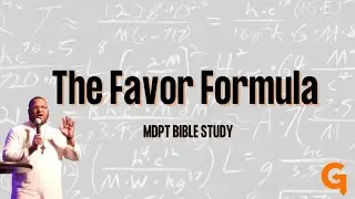 The Formula of Favor | #MDPT | Brandon Colbert, Associate Pastor