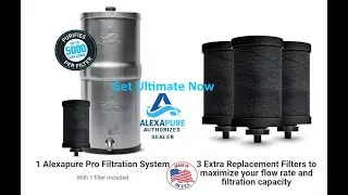 Set Up Your Alexapure Pro Gravity Powered Water Filtration System