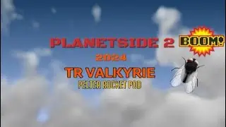 PLANETSIDE 2 PS4 PELTER ROCKET POD VALKYRIE DESTROYS JD VANCE!!