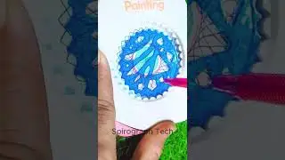 What does this pattern resemble?🤔 #Satisfying #Spirograph #shorts