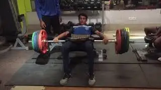 155 kg Hip thrust for glute activation | Cricket academy of Narwal |