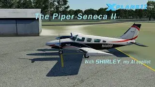 Flying the Seneca II w/ Shirley -  St. George, SC to Charleston, SC