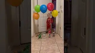 He Woke Up to Toy Story and a Balloon 🥹🎈 It&rsquo;s the Little Things