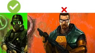 Can u beat half life as Shephard#gaming #halflife #opposingforce #halflifemod #gaming (part 1)
