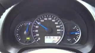 Toyota Yaris Hybrid 2012 - 0 to 100 km/h