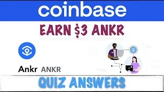 ANKR Quiz Answers On Coinbase | Earn Free ANKR worth of $3 | Coinbase ANKR Quiz Answers