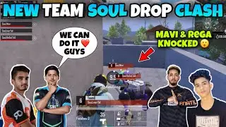 New Team SouL Drop Clash || Drop Location || OR vs SouL || Fight For Water City || BGMI Lauch Party
