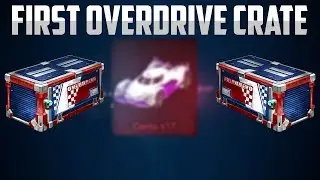 PAINTED CENTIO V17 on FIRST Overdrive Crate in Rocket League!!