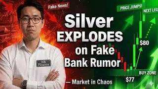 Silver EXPLODES on Fake Bank Rumor &mdash; Market in Chaos (Fake News)
