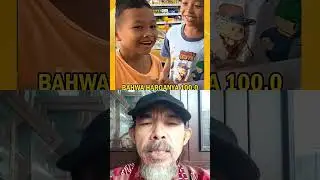 HARGA COKLAT 100 RIBU, TERNYATA PRANK ‼️DUBBING : @rezamediaofficial #shorts