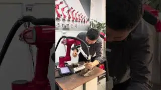 Collaborative welding robots.#industrial #robot #welding #spraying #stamping #machine