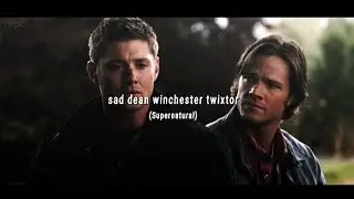 sad dean winchester twixtor
