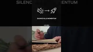 Silence Kills Momentum - JCG Media  #motivation