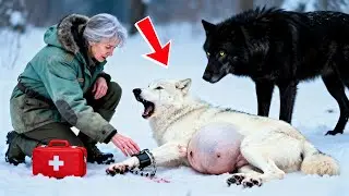 The Woman Helped the She-Wolf Unable to Give Birth, The Impossible Became a Reality!
