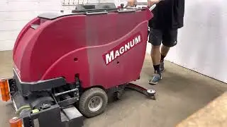 Magnum FactoryCat Floor Scrubber