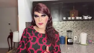 In the kitchen with Lady Sham after work! Aka Sham Ibrahim 
