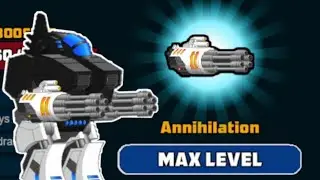 maxing up and testing out Annihilation (ft. legacy mech reloaded!) - Super Mechs