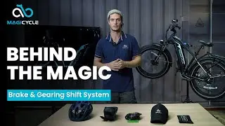 Magicycle Fat Tire Ebike Brake and Gearing Shift system | Behind the Magic