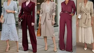 TENDENCIA Monocrom&aacute;tica 2025  LOOKS Sofisticados que Estilizan/ Fashion Love