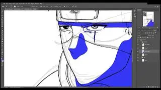 Speed Painting - Kakashi Hatake