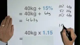 percentage increases