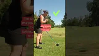 Golf ⛳ #1 Setup mistake that leads to a slice with your driver