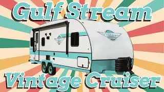 Retro Style Camper | New 2025 Gulf Stream Vintage Cruiser 23TWS