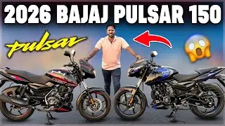 2026 Bajaj Pulsar 150 Launched 🔥 New LED Lights, Price & Features Explained
