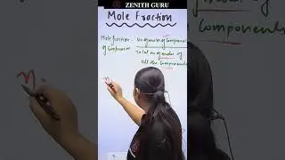 Mole Fraction | Rapid Chemistry 009 | Class 12 | By Nikki ma'am #chemistry