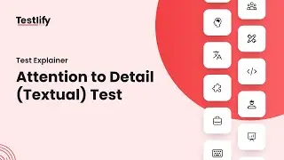 Attention to Detail (Textual) Test