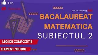 ELEMENT NEUTRU - Legi de Compozitie