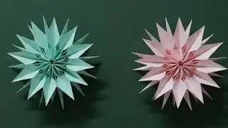 Easy Paper Snowflake Ideas || 3D Paper Snowflake || How to Make Paper Snowflake || Paper Snowflake