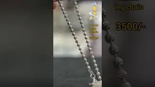 Pure Silver 925 Italian Anklet | Elegant Fancy Leg Chain Design | SJ_Gold