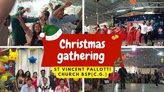 Christmas youth gathering 2024 🎅✨ St Vincent Pallotti church Bilaspur (C.G.)✨✝️
