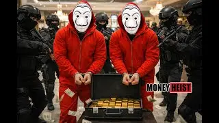 PARKOUR VS MONEY HEIST | Heist Team Attacks Police Base to Rescue Allies | Epic POV