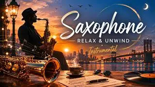 Golden Saxophone Collection ✨ Best Smooth Jazz Instrumentals for Relaxation and Stress Relief