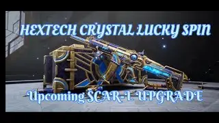 NEW SCARL UPGRADE SKIN | Hextech crystal SCAR-L MAX | BGMI MONTAGE