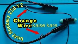 Boat Rockerz 235 V2 wire kaise change kare headphone repair.