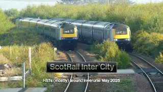 ScotRail HSTs around Inverurie - May 2025