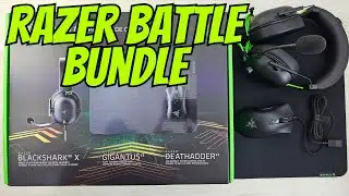 RAZER Battle BUNDLE - unboxing e PRIMEIRAS impress&otilde;es desse SUPER KIT custo BENEF&Iacute;CIO