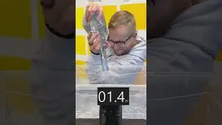 the fastest way to empty a bottle