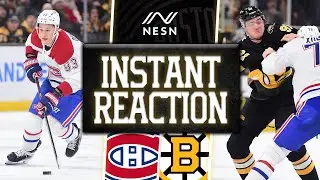 INSTANT REACTION: Bruins Lose 6-2 to Canadiens