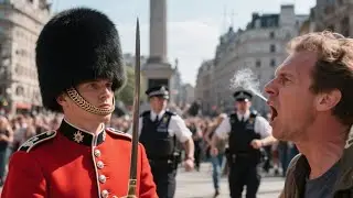 &ldquo;THE FATAL MISTAKE!&rdquo; &mdash; Royal Guard Holds Position as Tourist Spits, Police Response Turns Brutal!