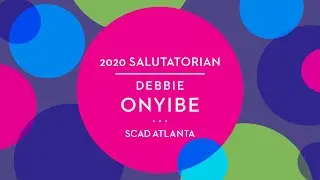 SCAD Atlanta 2020 Salutatorian Debbie Onyibe
