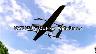 20kg Payload VTOL Fixed Wing Drone up to 300km Flight Distance