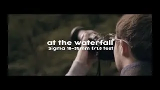 at the waterfall // Cinematic Video Diary #1