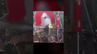 😲Amazing Firewood Processor Machine ! Crazy Woodworking Machine #skills #shorts