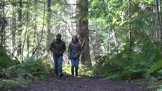 Hiking Lake Cranberry on Camano Island, Wa
